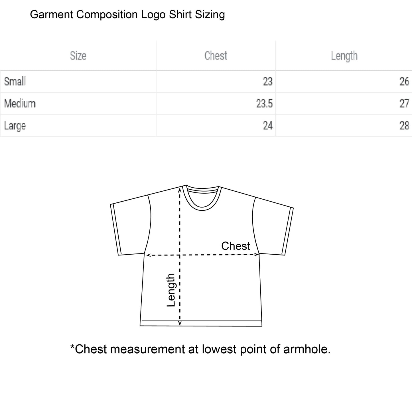 Garment Composition T-Shirt